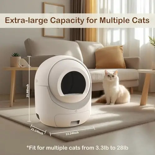 Arenero Automatico Autolimpiante con app para Gatos