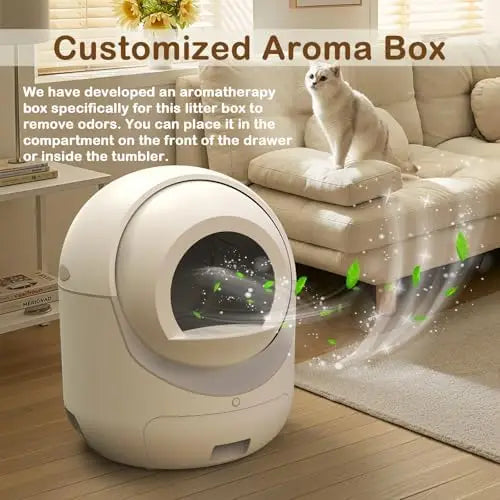 Arenero Automatico Autolimpiante con app para Gatos